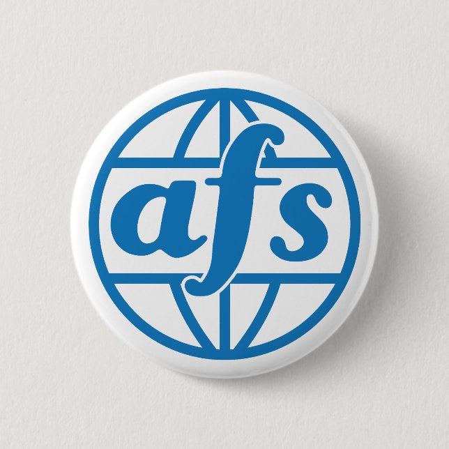 Badge Rond 5 Cm Bouton Arrondi AFS (Devant)