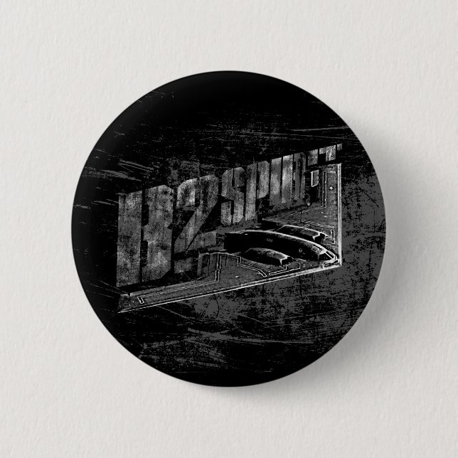 Badge Rond 5 Cm Bouton Arrondi B-2 Spirit (Devant)