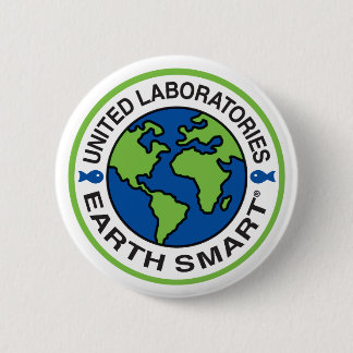 Badge Rond 5 Cm Bouton Arrondi intelligent de la Terre unie