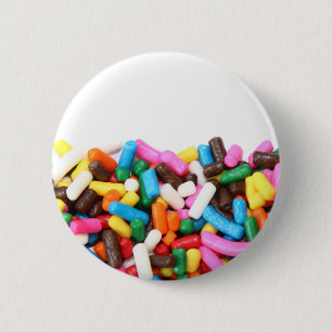 Badge Rond 5 Cm Bouton Arrosage rempli