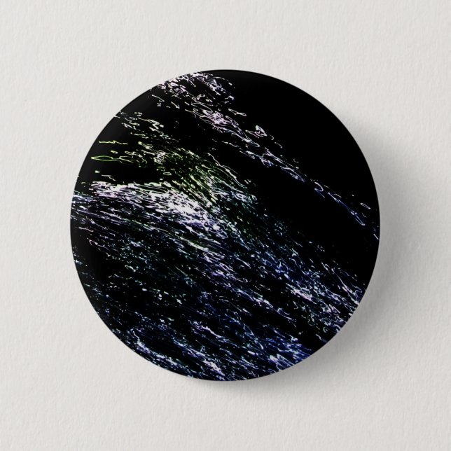 Badge Rond 5 Cm Bouton Art Abstrait (Devant)