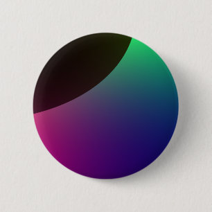 Badge Rond 5 Cm Bouton Aurora planétaire