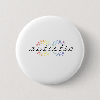 Badge Rond 5 Cm Bouton Autisme