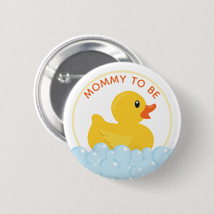 Badge Rond 5 Cm Bouton Baby shower de la période à venir   Broube 