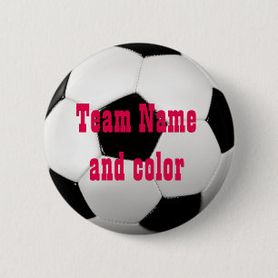 Badge Rond 5 Cm Bouton Balise Bouton Bouton Ball Soccer