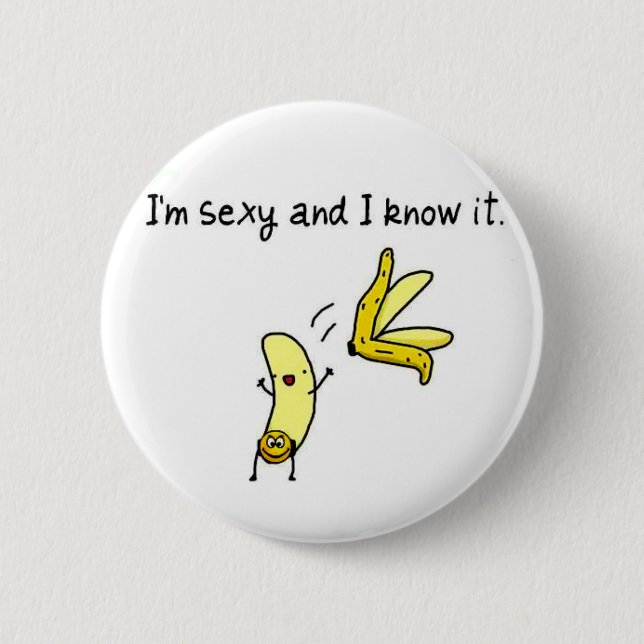 Badge Rond 5 Cm bouton, banane, Noël (Devant)