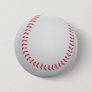 Badge Rond 5 Cm Bouton Baseball