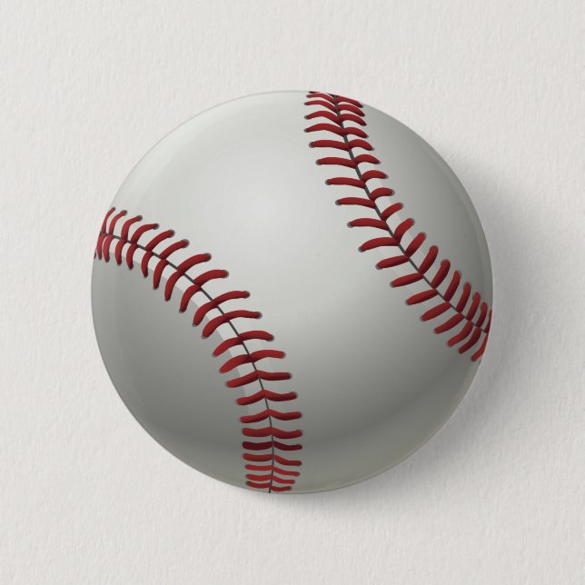 Badge Rond 5 Cm Bouton Baseball (Devant)