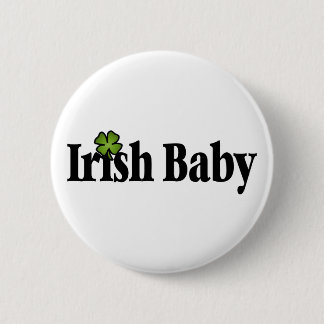 Badge Rond 5 Cm Bouton bébé irlandais