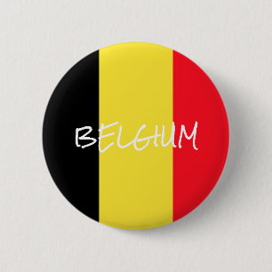 Badge Rond 5 Cm bouton belgique