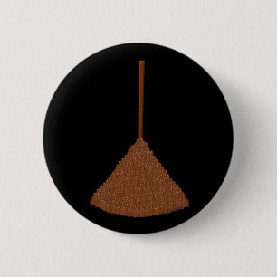 Badge Rond 5 Cm Bouton Besom