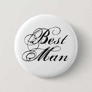 Badge Rond 5 Cm Bouton Best Man