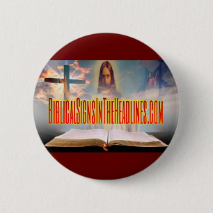 Badge Rond 5 Cm Bouton biblique de signes