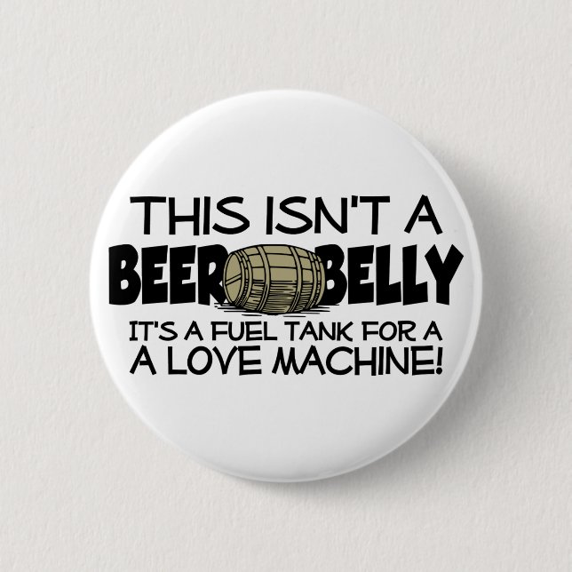 Badge Rond 5 Cm Bouton Bière (Devant)