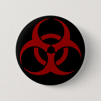 Badge Rond 5 Cm Bouton Biodanger