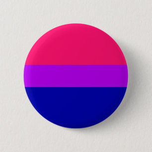 Badge Rond 5 Cm Bouton bisexuel de fierté