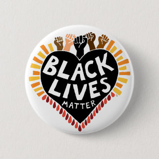 Badge Rond 5 Cm Bouton Black Lives Matton