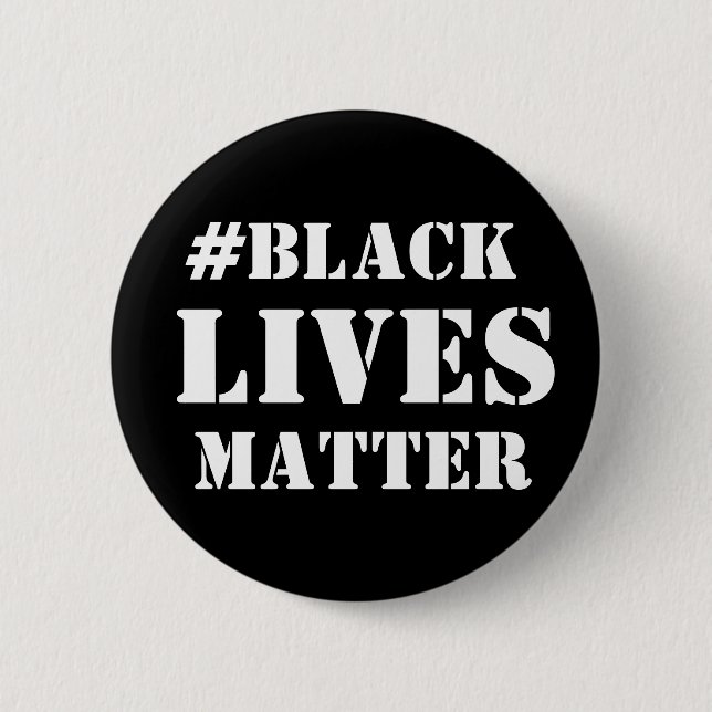 Badge Rond 5 Cm Bouton Black Lives Matton (Devant)