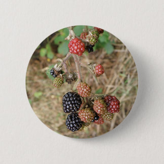 Badge Rond 5 Cm Bouton Blackberry Bonanza