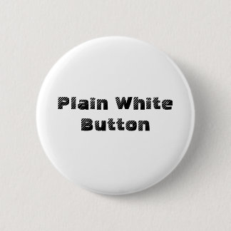 Badge Rond 5 Cm Bouton blanc simple
