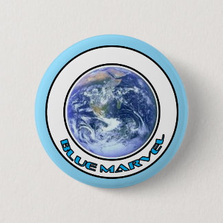 Badge Rond 5 Cm Bouton BLUE MARVEL