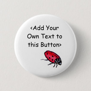 Badge Rond 5 Cm Bouton Bogue Lady