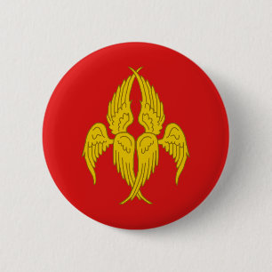 Badge Rond 5 Cm Bouton Bonnet d'insigne de la populace des Anges