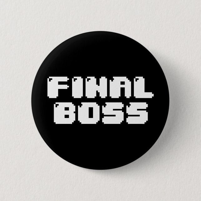 BADGE ROND 5 CM BOUTON BOSS FINAL (Devant)