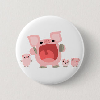 Badge Rond 5 Cm Bouton Bouton Bouton de cartons mignon criant