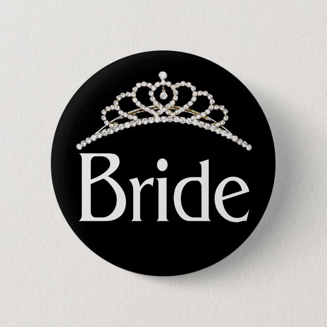 Badge Rond 5 Cm Bouton Bride (Devant)