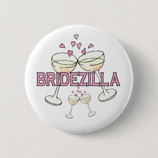 Badge Rond 5 Cm Bouton : Bridezilla