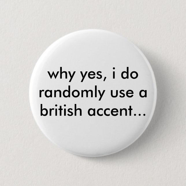 Badge Rond 5 Cm Bouton britannique (Devant)