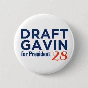 Badge Rond 5 Cm Bouton brouillon Gavin
