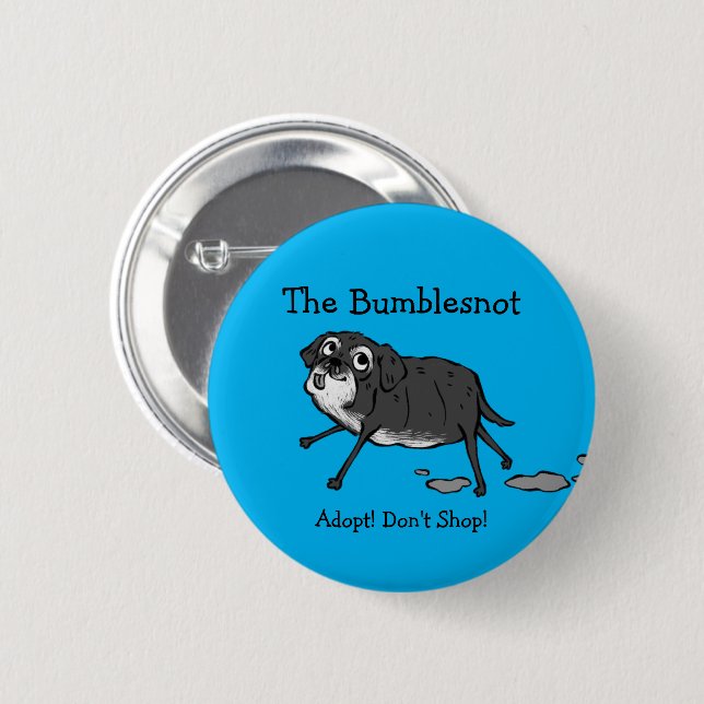 Badge Rond 5 Cm Bouton Bumblesnot Book 2 (Devant & derrière)