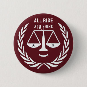 Badge Rond 5 Cm Bouton cadeau humoristique pour avocat