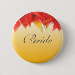 Badge Rond 5 Cm Bouton cadeau mariage, mariée ou mariée