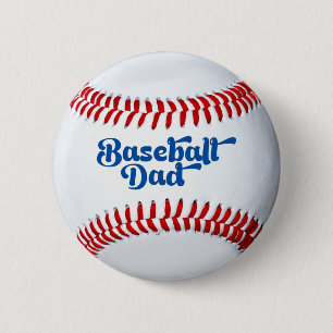 Badge Rond 5 Cm Bouton cadeau papa de baseball