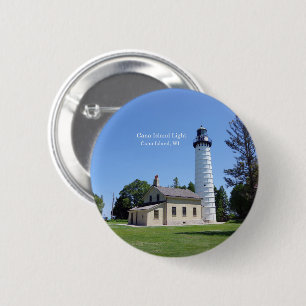 Badge Rond 5 Cm Bouton Cana Island Light