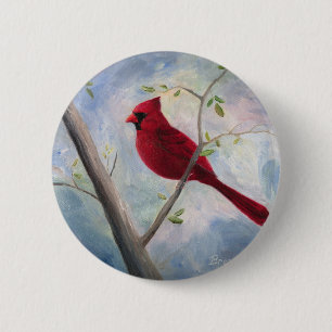 Badge Rond 5 Cm bouton cardinal