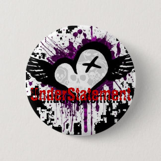 Badge Rond 5 Cm Bouton carré - customisé