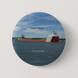 Badge Rond 5 Cm Bouton Cason J. Callaway