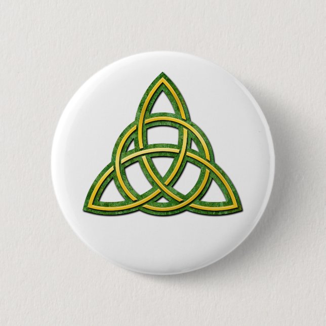 Badge Rond 5 Cm Bouton Celtic Trinity (Devant)