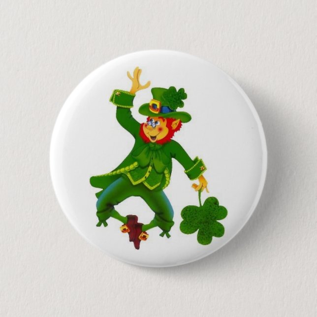 Badge Rond 5 Cm Bouton chanceux de Lep (Devant)