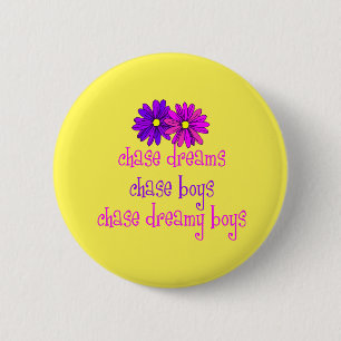 Badge Rond 5 Cm Bouton Chase Dreamy Boys