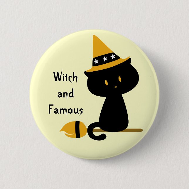 Badge Rond 5 Cm Bouton Chat de cuisine (Devant)