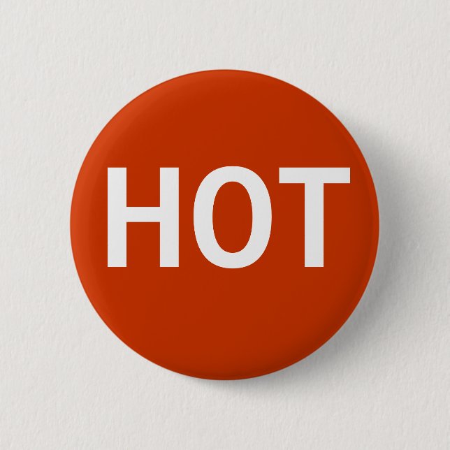 Badge Rond 5 Cm Bouton chaud (Devant)