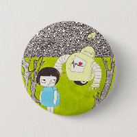 Bouton chaud de robot