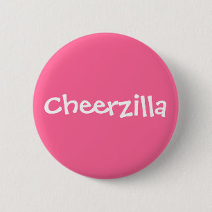 Badge Rond 5 Cm Bouton Cheerzilla