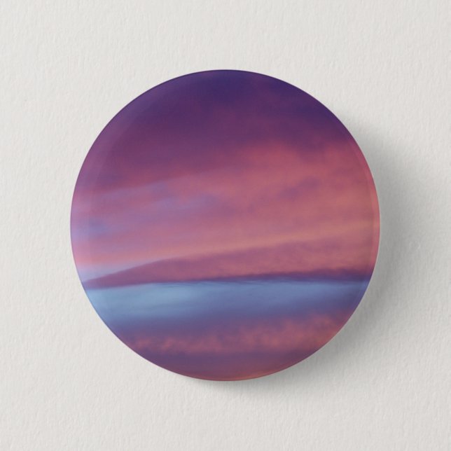 Badge Rond 5 Cm Bouton Ciel mystique (Devant)