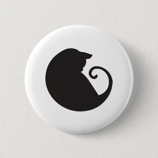 Badge Rond 5 Cm Bouton circulaire de chat